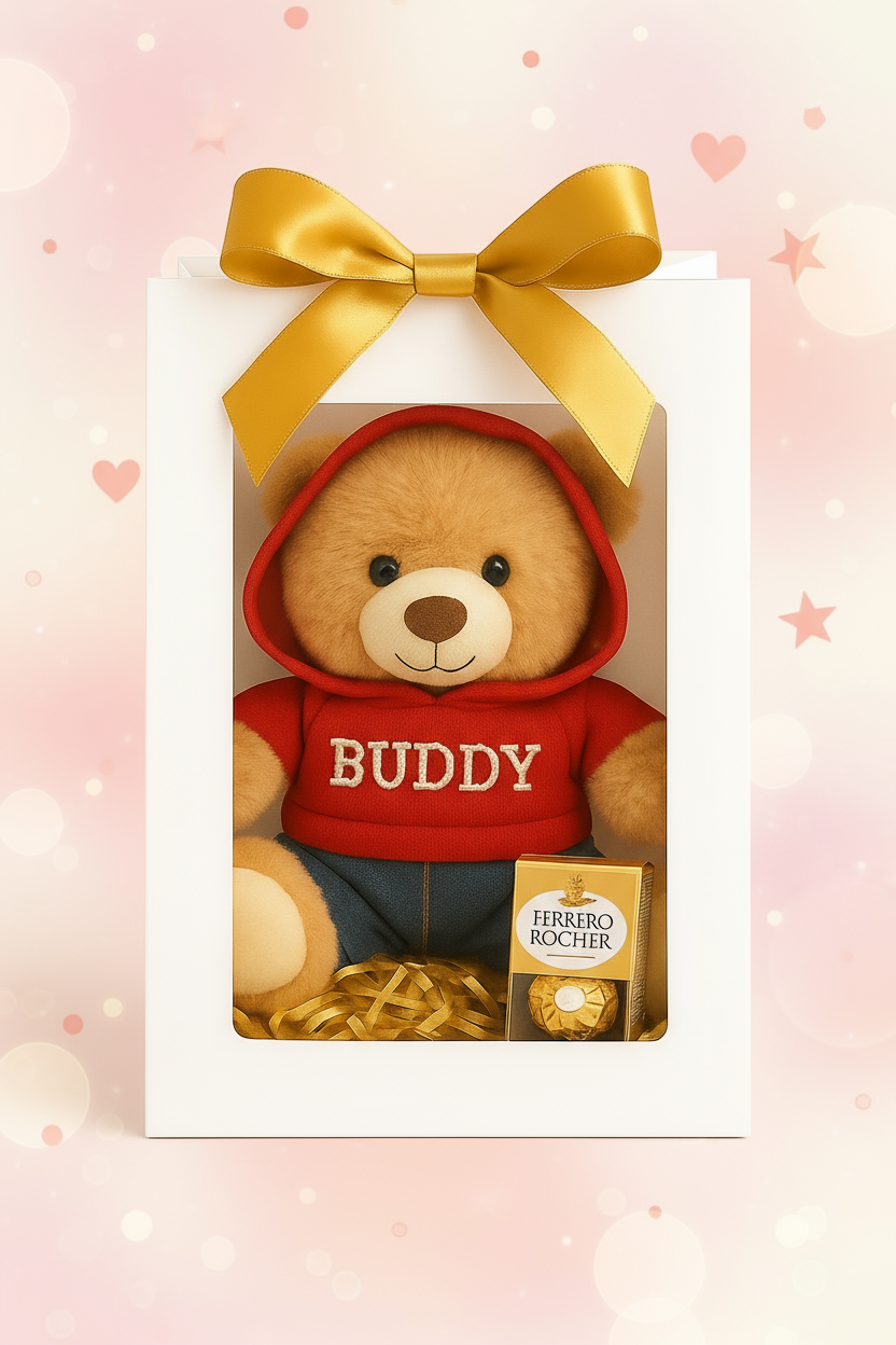 Buddy Bear Surprise Bag – A Touch of Sweetness 🎀
