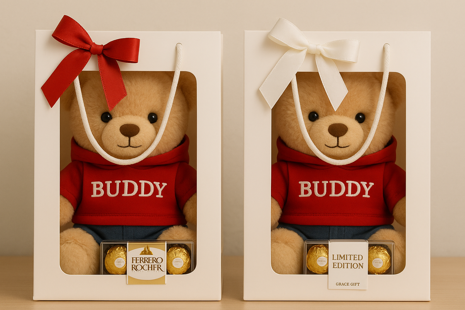 Buddy Bear Surprise Bag – A Touch of Sweetness 🎀