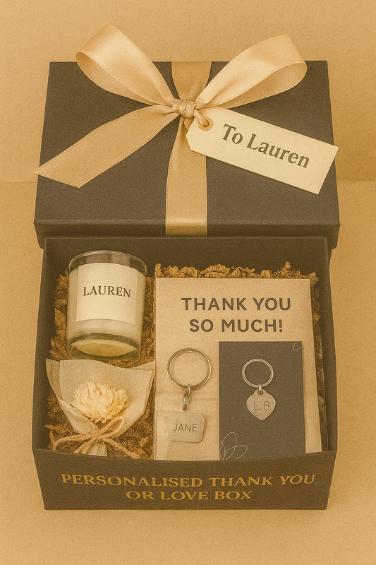 Personalised Thank You Gift Set