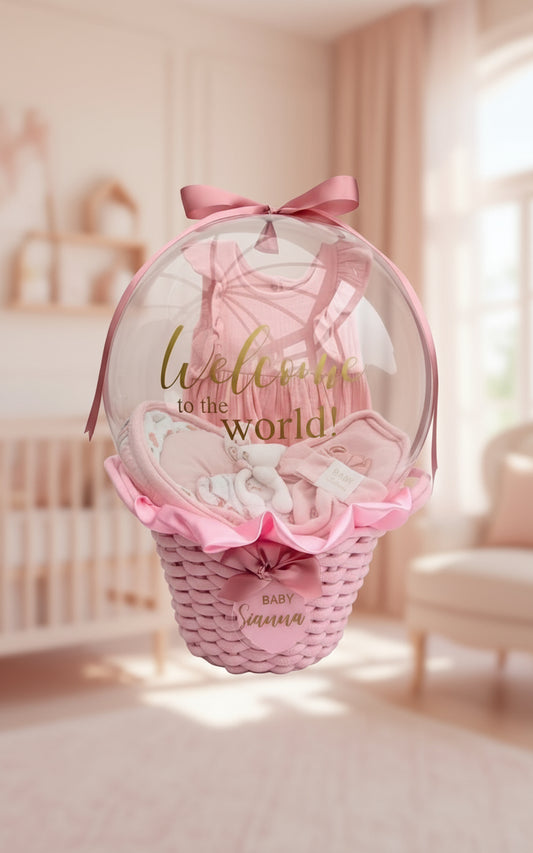 Sweet Girl – Baby Shower Gift Box (Pink Theme)