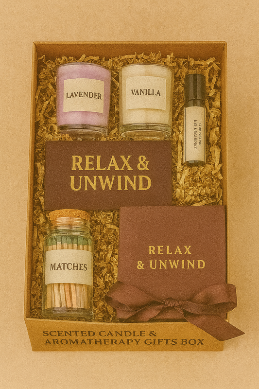 Scented Candle & Aromatherapy Gift Box